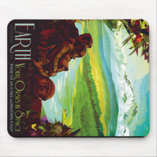 Erde - Ihre Oase im Weltraum Mousepad