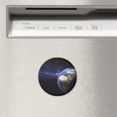 Erde im Weltraum Magnet (In Situ (Geschirrspüler))