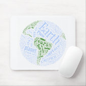 Erde in Tagxedo Mousepad (Mit Mouse)