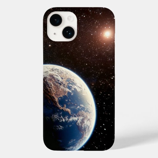 Erde ist Heimat Case-Mate iPhone Hülle (Rückseite)