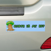 Erde ist mein BESTE FREUNDIN Autoaufkleber (Auf Auto)