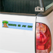 Erde ist mein BESTE FREUNDIN Autoaufkleber (Auf Lkw)