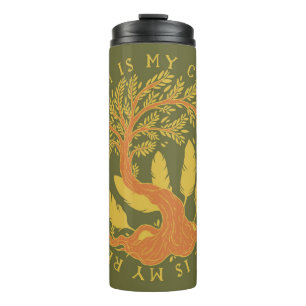 Erde ist meine Kirche, Natur ist meine Religion Thermosbecher