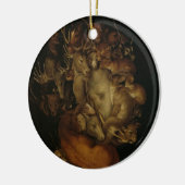 Erde Keramik Ornament (Links)