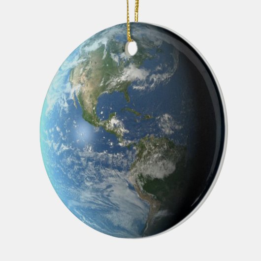 Erde Keramik Ornament (Links)