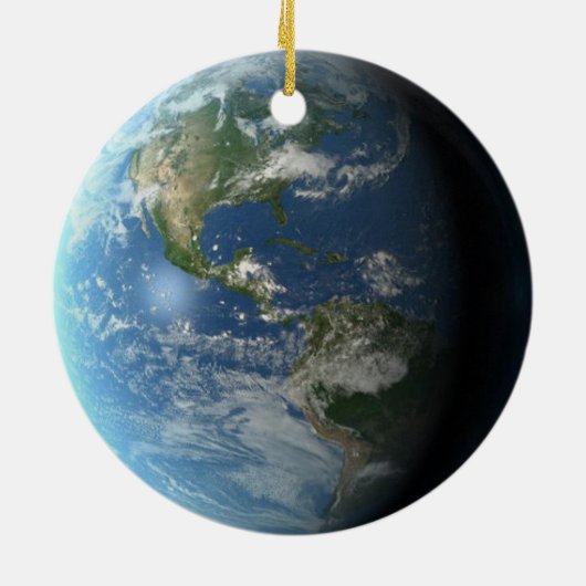 Erde Keramik Ornament (Hinten)