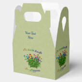 Erde lacht in Blume Inspiration Personalisiert Geschenkschachtel (Geöffnet)