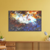 Erde Leinwanddruck (Insitu (Wohnzimmer))