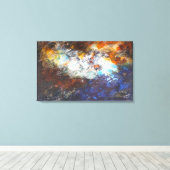 Erde Leinwanddruck (Insitu (Holzboden))