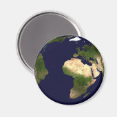 Erde Magnet (Vorderseite/Rückseite)