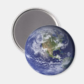 Erde Magnet (Vorderseite/Rückseite)