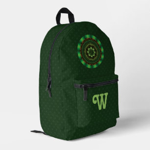 Erde Mandala Bedruckter Rucksack