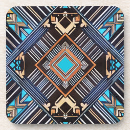Erde-Mandala Getränkeuntersetzer
