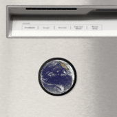 Erde mit drei tropischen Zyklonen im Pazifik. Magnet (In Situ (Geschirrspüler))