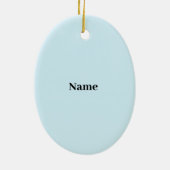 Erde mit einem Bartdekor Keramik Ornament (Hinten)