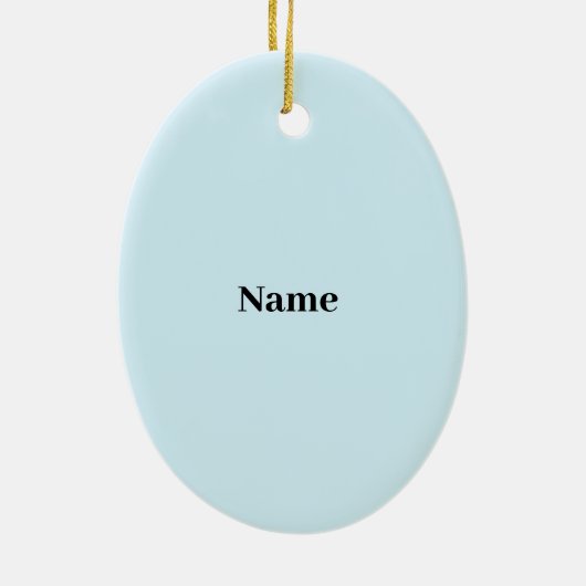 Erde mit einem Bartdekor Keramik Ornament (Hinten)