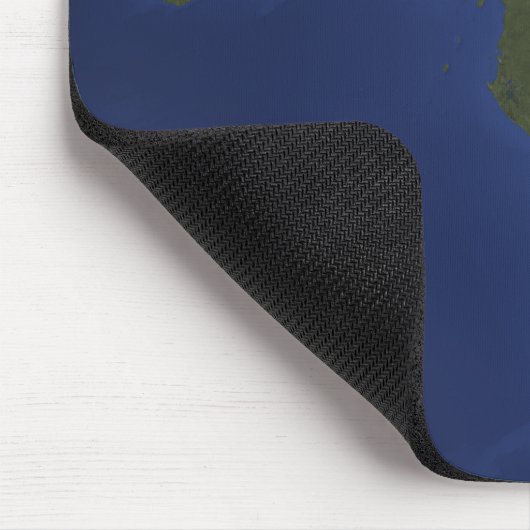 Erde mit Landbedeckung in Afrika Mousepad (Ecke)