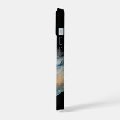 Erde mit Nordafrika und Südwesteuropa iPhone 15 Hülle (Linke Seite)