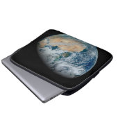 Erde mit Nordafrika und Südwesteuropa Laptopschutzhülle (Vorne Knopf)