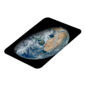 Erde mit Nordafrika und Südwesteuropa Magnet (Linke Seite)