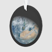 Erde mit Nordafrika und Südwesteuropa Ornament (Vorderseite)