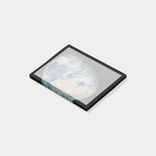 Erde mit Nordafrika und Südwesteuropa Post-it Klebezettel (angewinkelt)