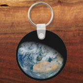 Erde mit Nordafrika und Südwesteuropa Schlüsselanhänger (Vorderseite)