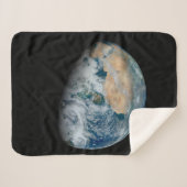 Erde mit Nordafrika und Südwesteuropa Sherpadecke (Vorderseite (Horizontal))