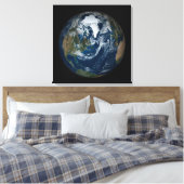 Erde mit Wolken und Meereis 2 Leinwanddruck (Insitu (Schlafzimmer))
