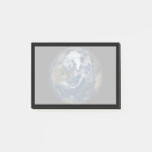 Erde mit Wolken und Meereis 2 Post-it Klebezettel (Vorderseite)