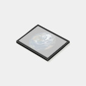 Erde mit Wolken und Meereis 2 Post-it Klebezettel (angewinkelt)