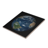 Erde mit Wolken und Meereis Fliese (Seite)