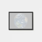 Erde mit Wolken und Meereis Post-it Klebezettel (Vorderseite)