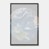 Erde mit Wolken und Meereis Post-it Klebezettel (Vorderseite)