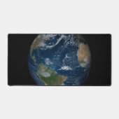 Erde mit Wolken und Meereis Schreibtischunterlage (Vorderseite)