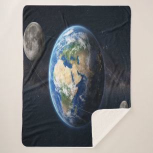 Erde mit zwei Monden Sherpadecke