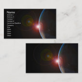 ERDE MORGEN 688 PLANETEN SONNENSCHÖNHEIT VISITENKARTE (Vorne/Hinten)