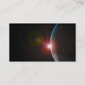 ERDE MORGEN 688 PLANETEN SONNENSCHÖNHEIT VISITENKARTE (Rückseite)