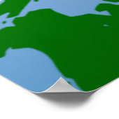 ERDE ohne ART Poster (Ecke)