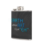 Erde ohne Kunst Flachmann (Links)