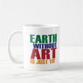 Erde ohne Kunst ist gerade wie Kaffeetasse (Links)