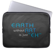 Erde ohne Kunst Laptopschutzhülle (Vorderseite)