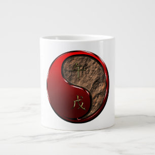 Erde Pferd Jumbo-Tasse