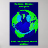 Erde Poster (Vorne)