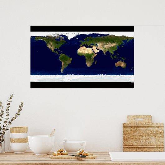 Erde Poster (Küche)