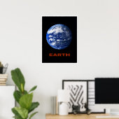 Erde Poster (Heimbüro)