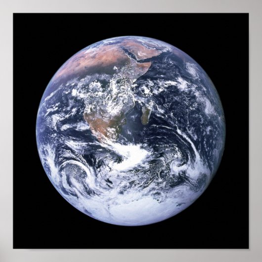 Erde Poster (Vorne)