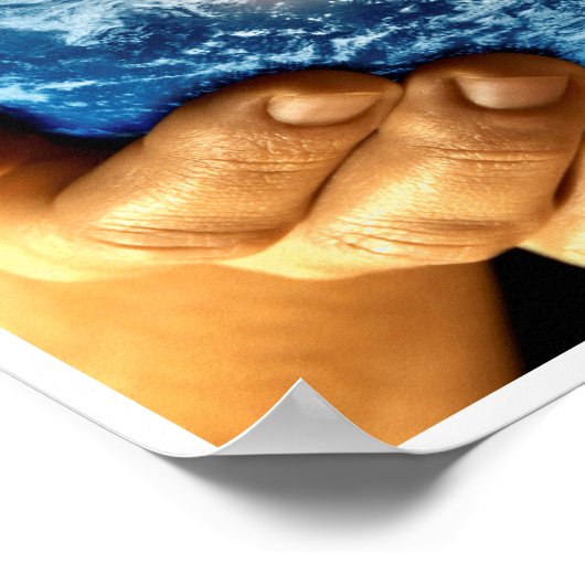 Erde Poster (Ecke)