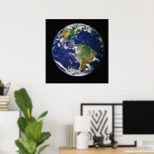 Erde Poster (Heimbüro)