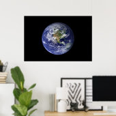 Erde Poster (Heimbüro)